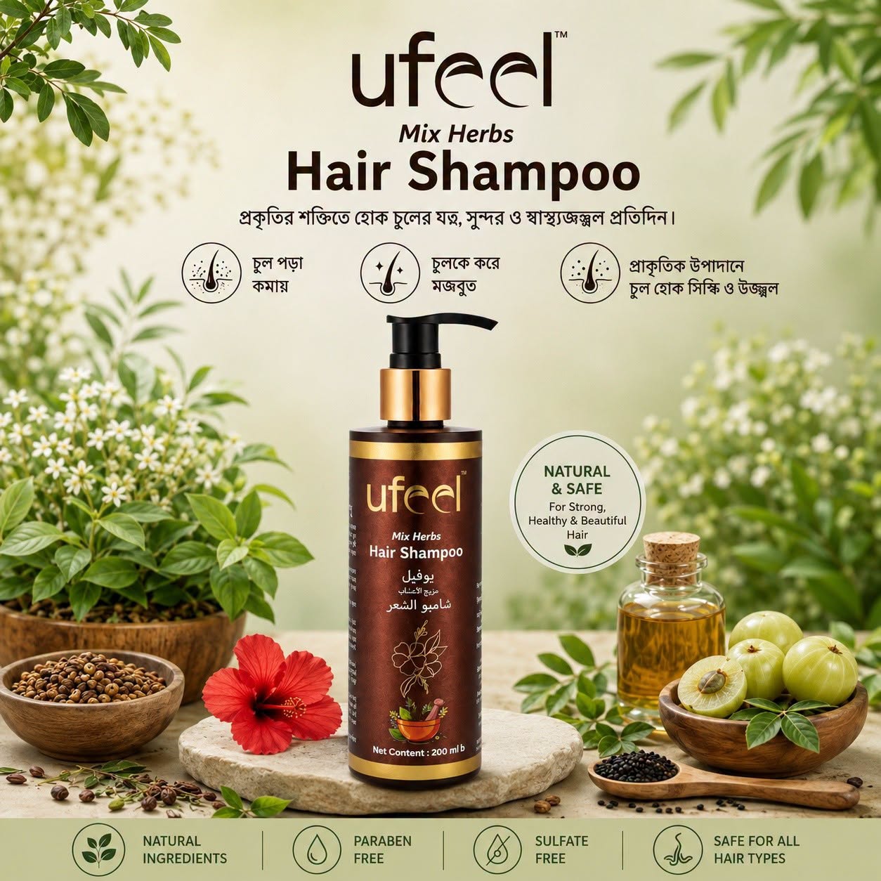 Mix Harbs Hair Shampoo 200 ml
