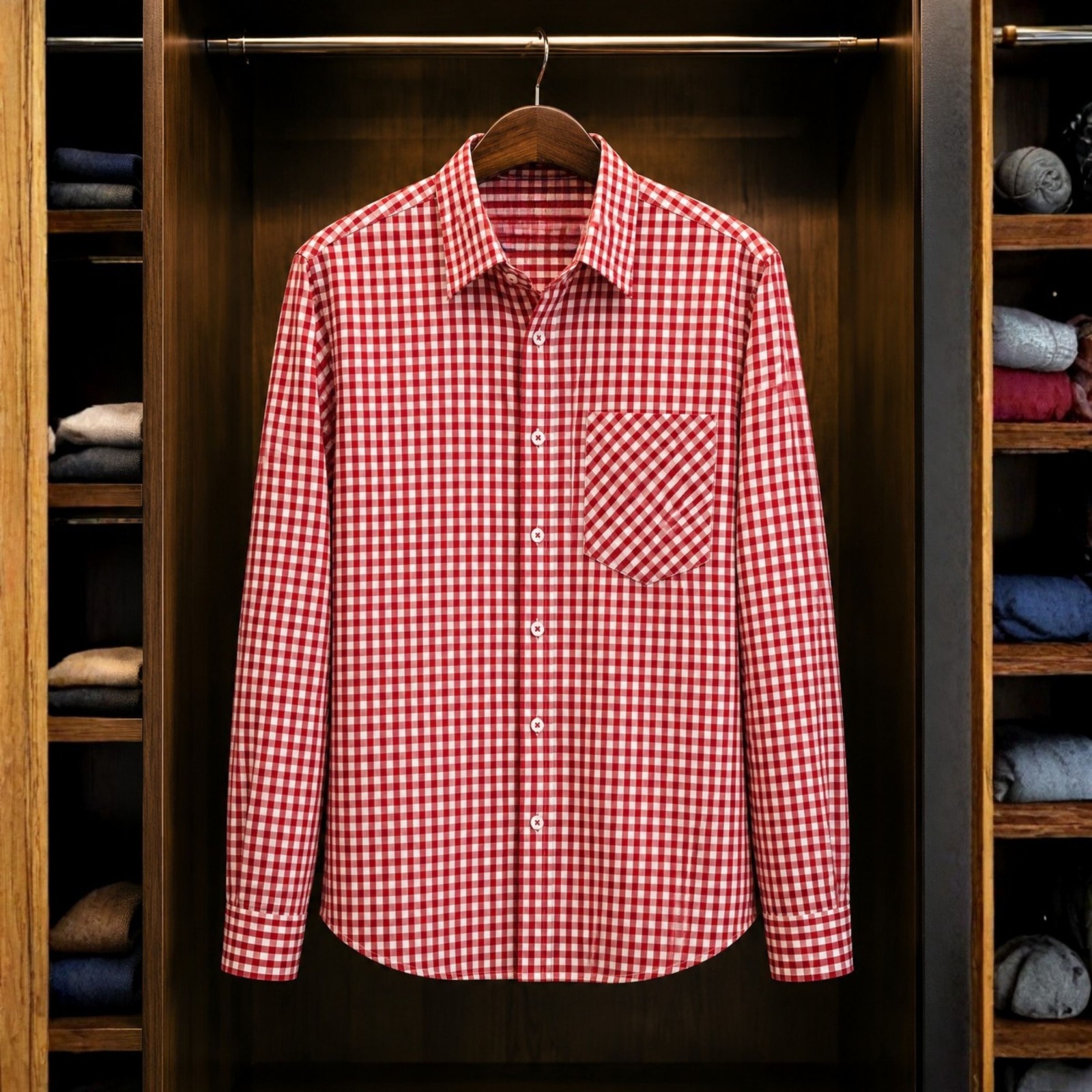 Formal Official Cotton Check Shirt
