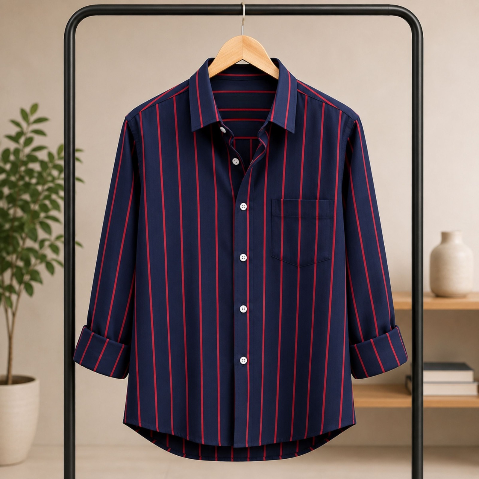 Formal Official Cotton Check Shirt - Slide 3