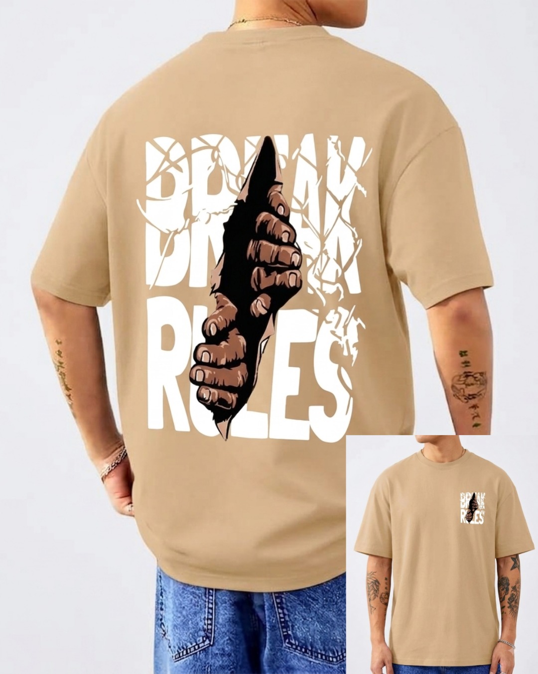 Drop Shoulder T-Shirt - Slide 5
