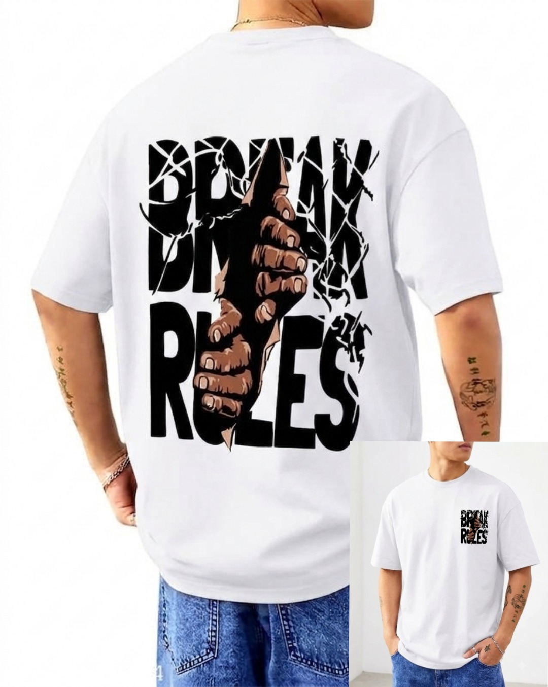 Drop Shoulder T-Shirt - Slide 6